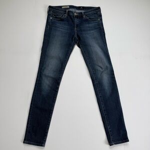 AG Adriano Goldschmied Legging Super Skinny Jeans Womens 26R Dark Wash